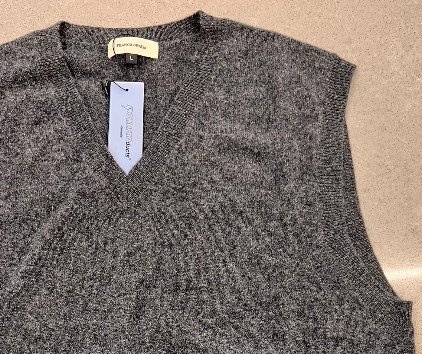 【SALE】　　 Franco Spada ( フランコスパダ )   〈手洗い可能〉【TALMUS branch】カシミヤ100%ニットベスト