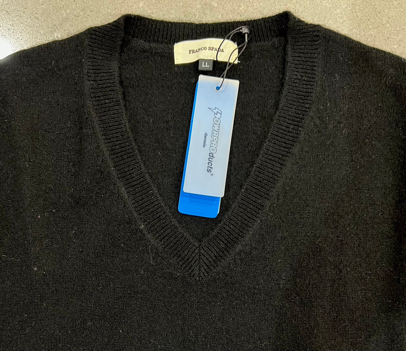 【SALE】　　 Franco Spada ( フランコスパダ )   〈手洗い可能〉【TALMUS branch】カシミヤ100%Vネックニット