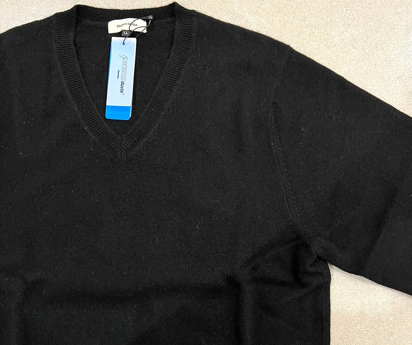 【SALE】　　 Franco Spada ( フランコスパダ )   〈手洗い可能〉【TALMUS branch】カシミヤ100%Vネックニット