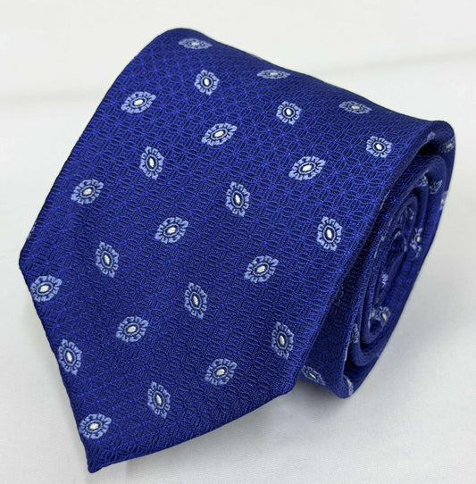 ［SALE ］ Franco Spada (フランコスパダ ) 小紋柄 B ロイヤルダークブルー