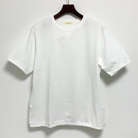Franco Spada ( フランコスパダ ) Premium T-shirt model ③（クルーネック）：ホワイト
