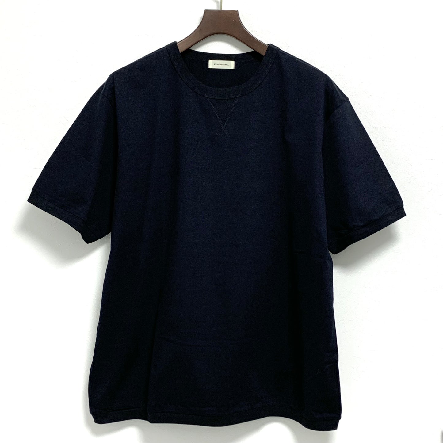Franco Spada ( フランコスパダ ) Premium T-shirt model ③（クルーネック）：ネイビー