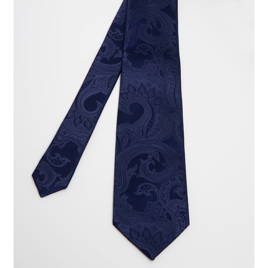 AZZURRO （アズーロ） 大ペーズリー：ネイビー