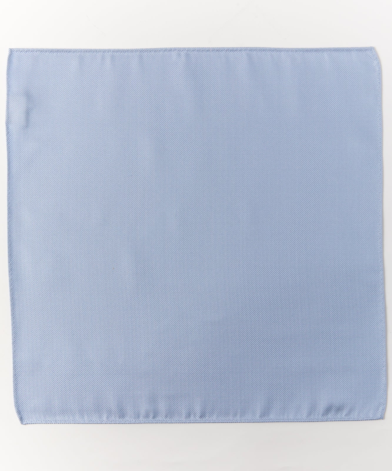 Franco Spada  ( フランコスパダ )   小バスカラー無地ジャガードポケットチーフ：サックス