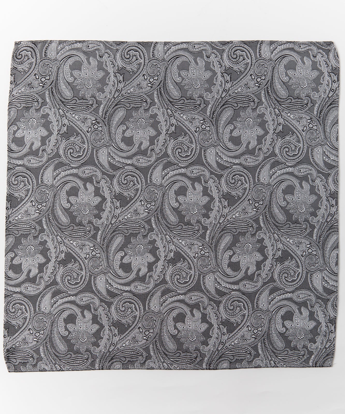 Franco Spada  ( フランコスパダ )   クラシックペーズリージャガードポケットチーフベーシックカラー：グレー