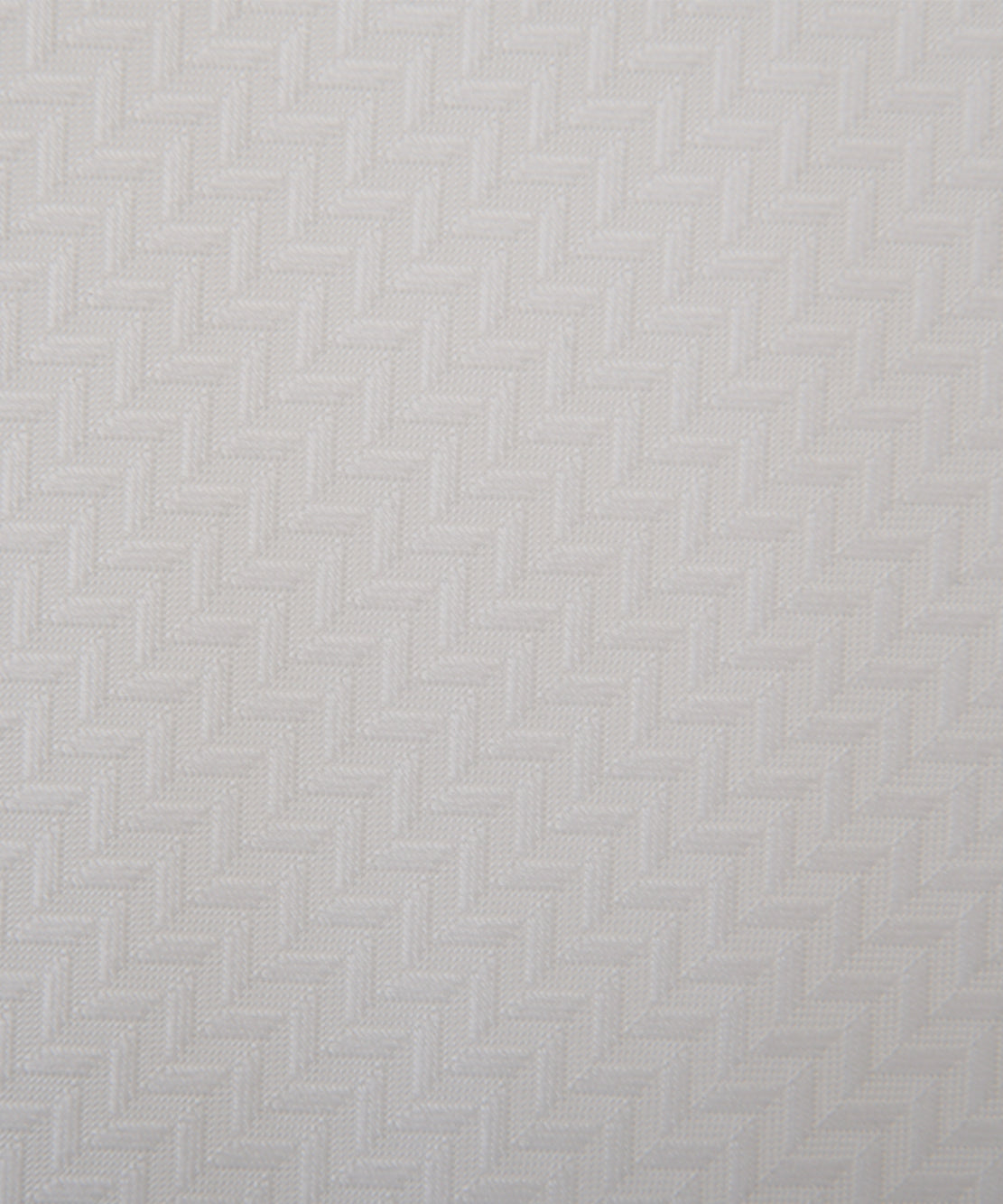 Franco Spada ( フランコスパダ ) マイクロヘリンボーン無地フォーマルネクタイ：白