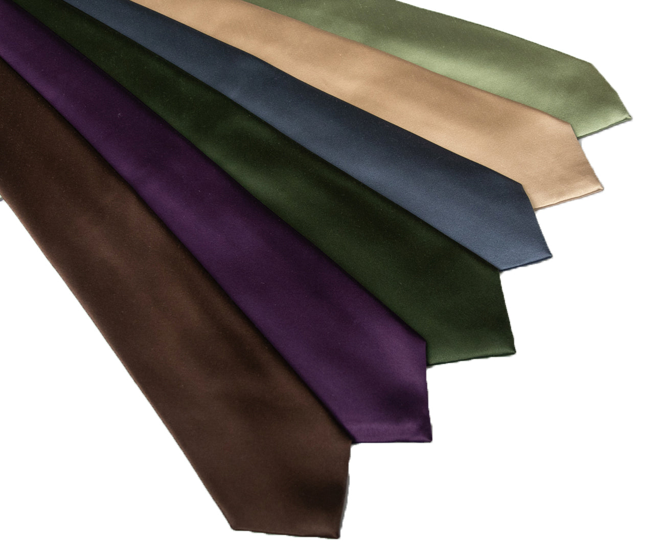 Franco spada ( フランコスパダ ) スーパーサテン無地ネクタイ：ワイン