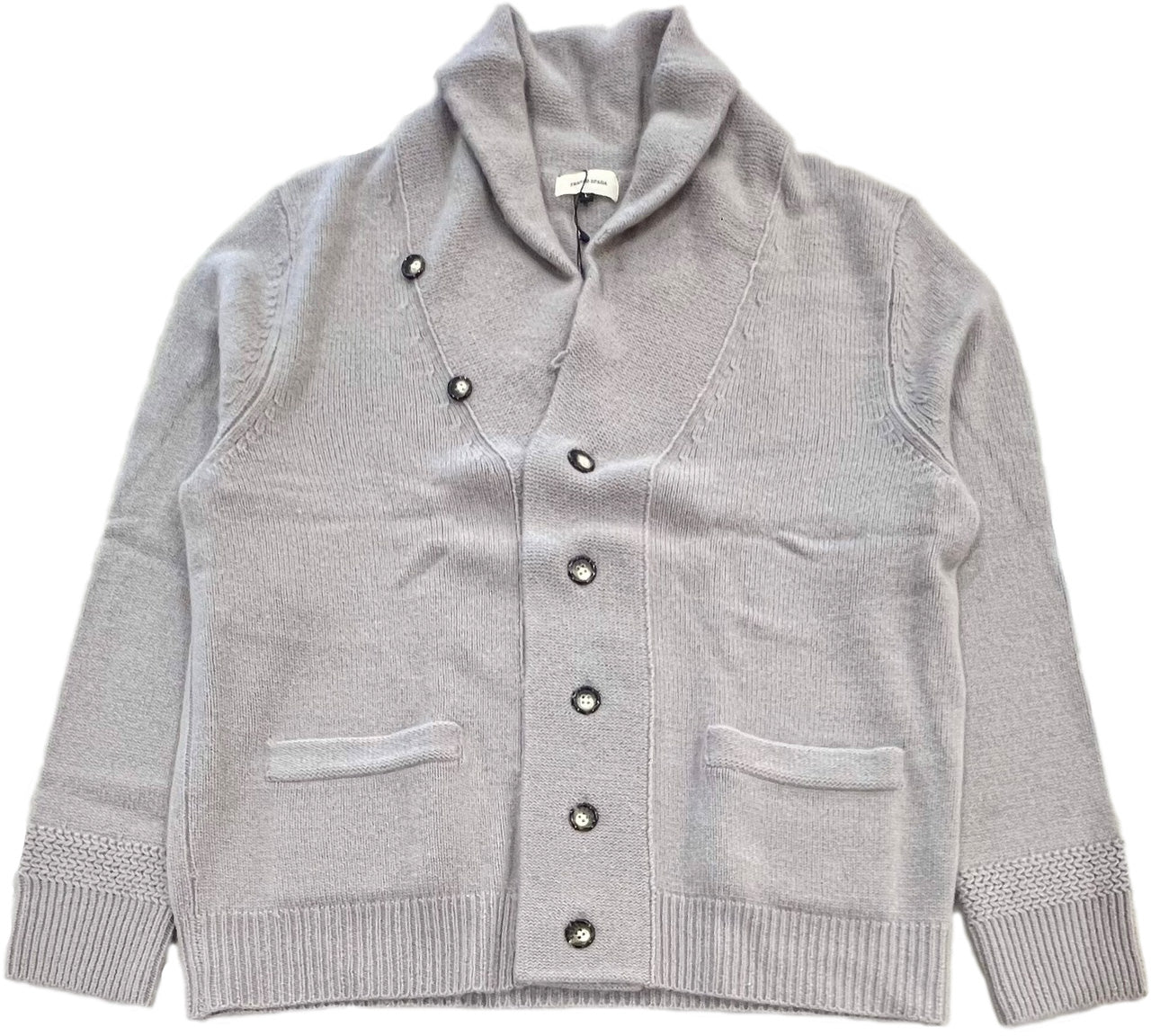 【SALE】　　 Franco Spada ( フランコスパダ )   〈手洗い可能〉【TALMUS branch】カシミヤ100%ローゲージショールカラーカーディガン