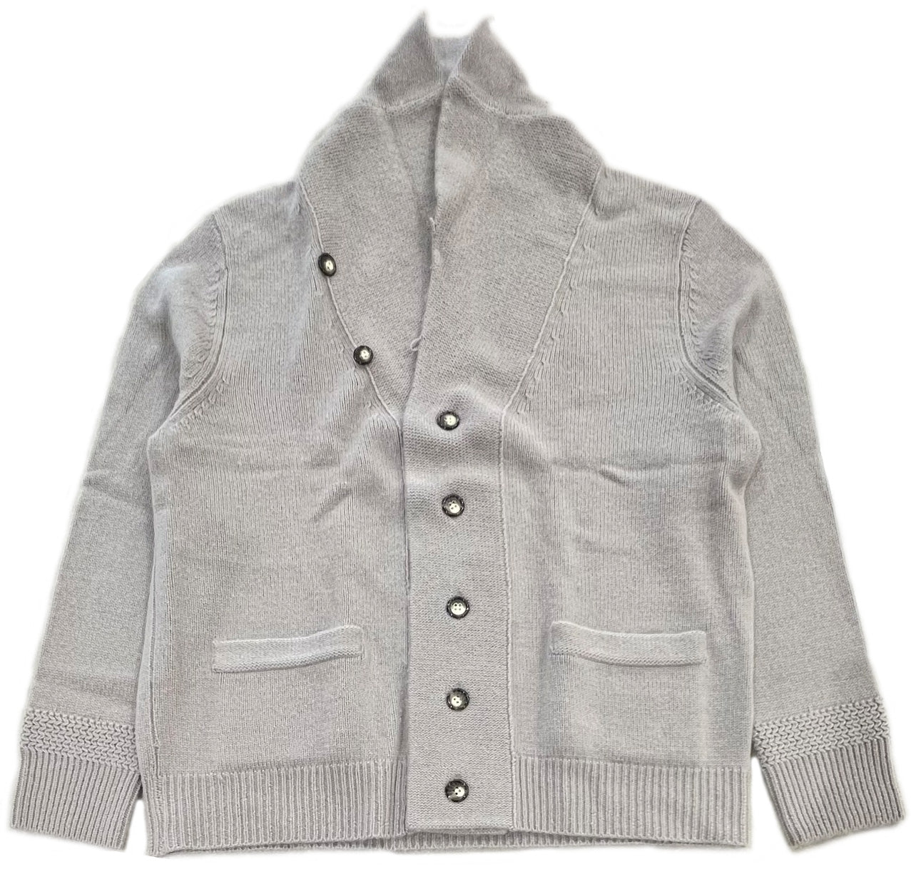 【SALE】　　 Franco Spada ( フランコスパダ )   〈手洗い可能〉【TALMUS branch】カシミヤ100%ローゲージショールカラーカーディガン