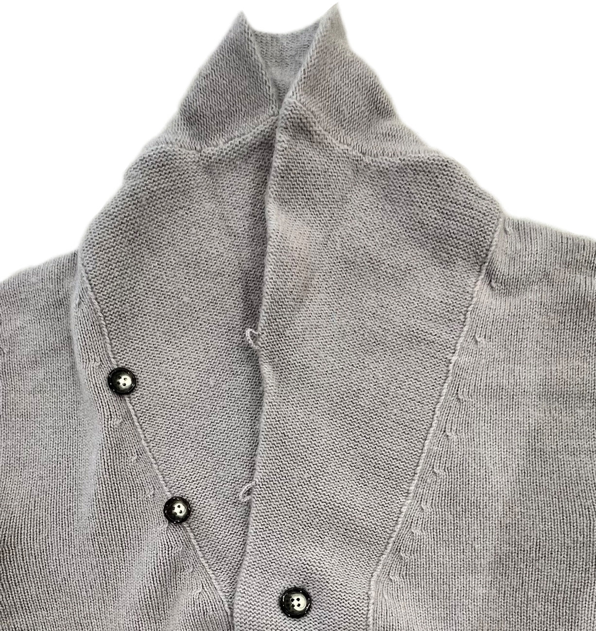 【SALE】　　 Franco Spada ( フランコスパダ )   〈手洗い可能〉【TALMUS branch】カシミヤ100%ローゲージショールカラーカーディガン