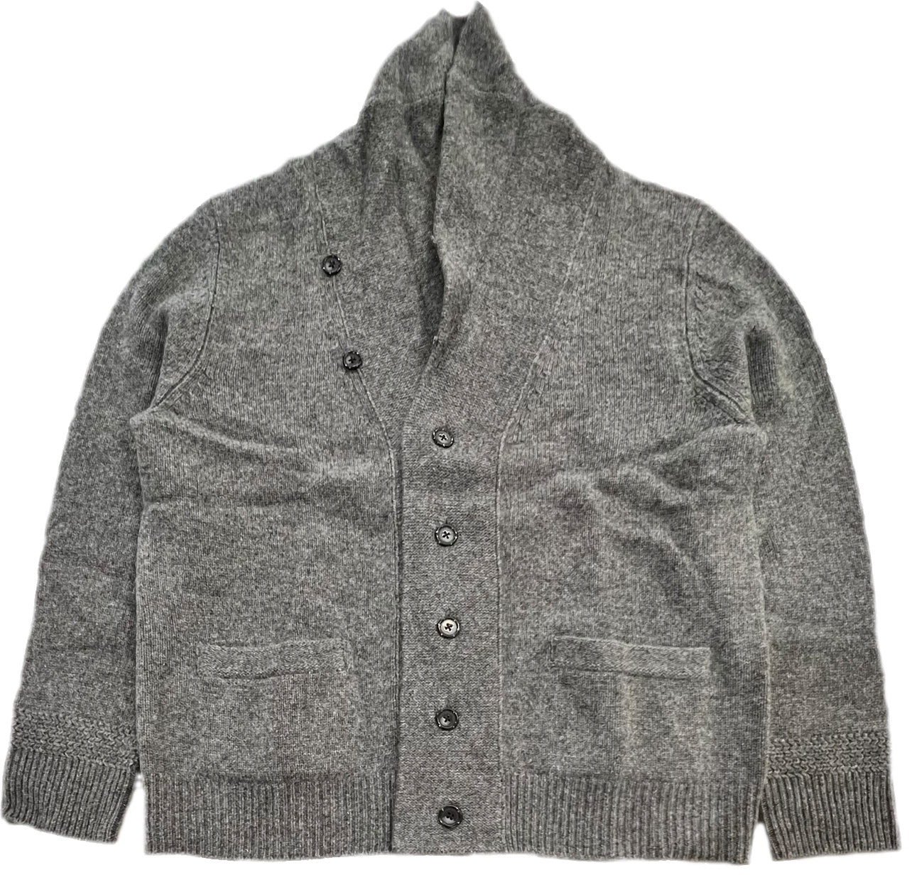 【SALE】　　 Franco Spada ( フランコスパダ )   〈手洗い可能〉【TALMUS branch】カシミヤ100%ローゲージショールカラーカーディガン