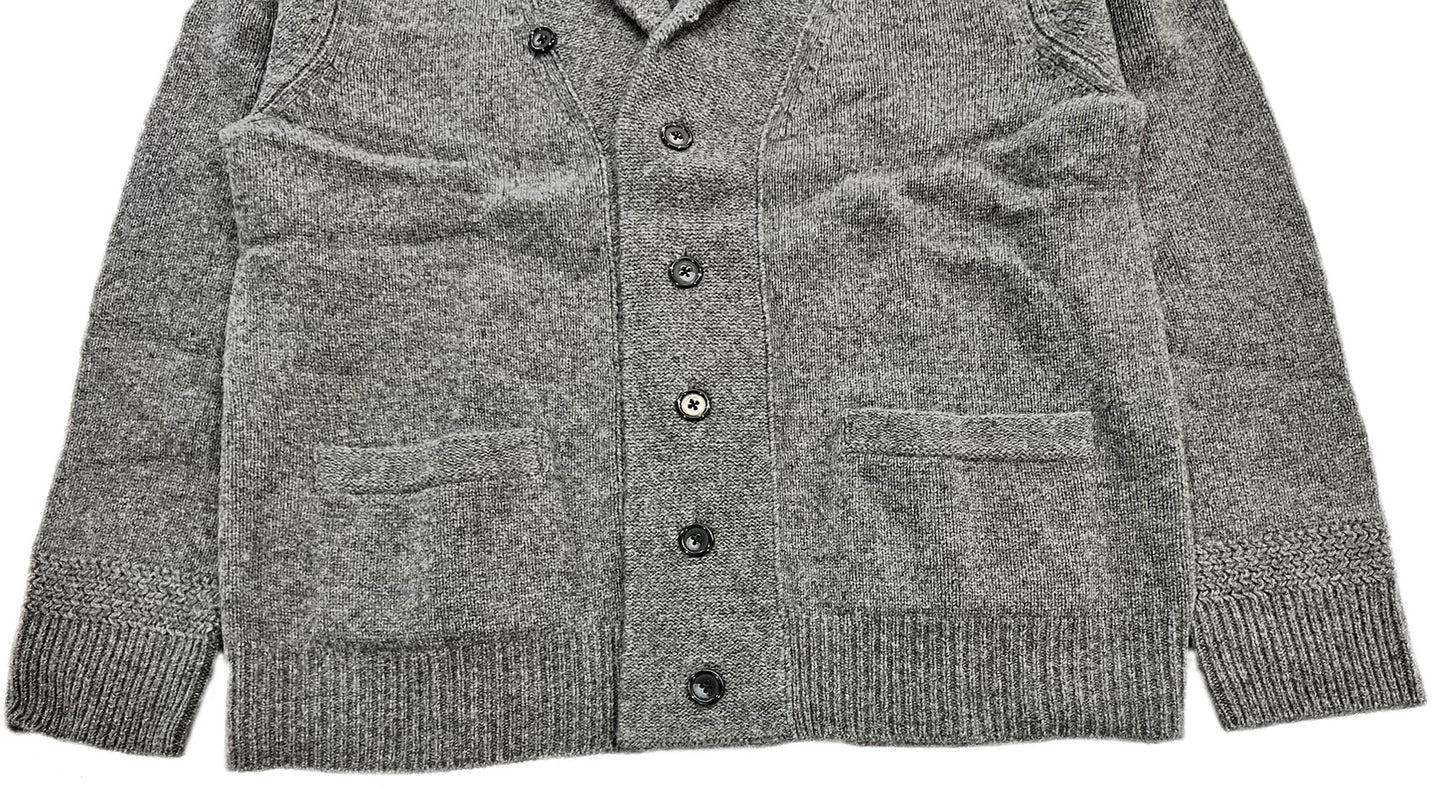 【SALE】　　 Franco Spada ( フランコスパダ )   〈手洗い可能〉【TALMUS branch】カシミヤ100%ローゲージショールカラーカーディガン