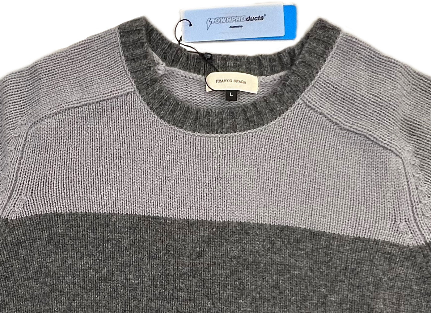 【SALE】　　 Franco Spada ( フランコスパダ )   〈手洗い可能〉【TALMUS branch】カシミヤ100%ローゲージボーダーニット