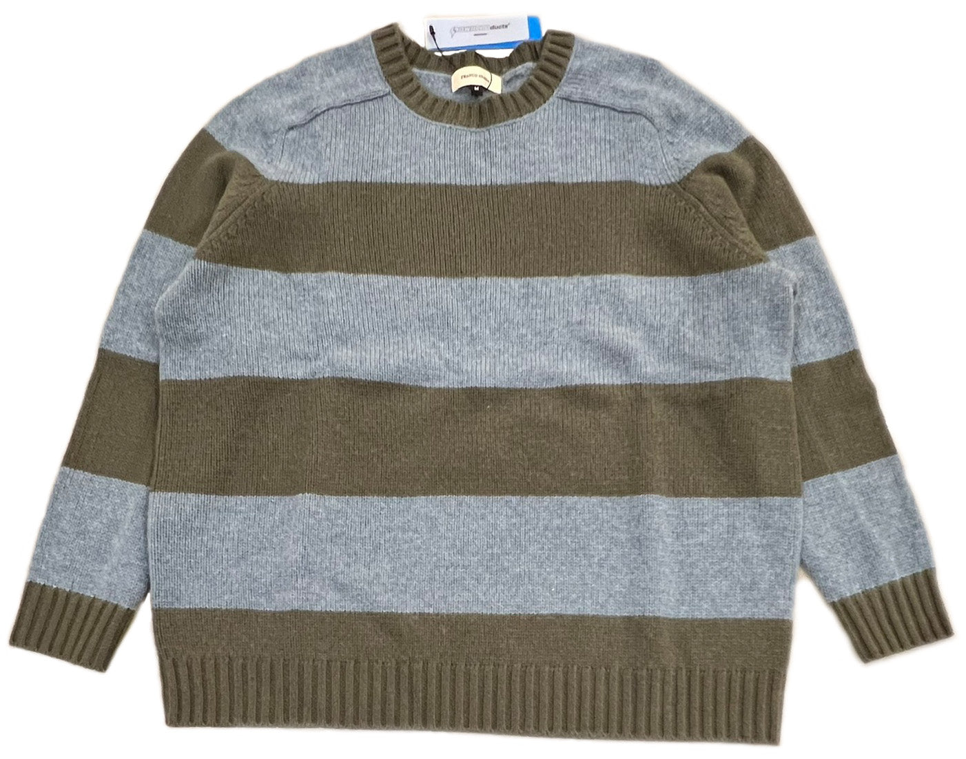 【SALE】　　 Franco Spada ( フランコスパダ )   〈手洗い可能〉【TALMUS branch】カシミヤ100%ローゲージボーダーニット