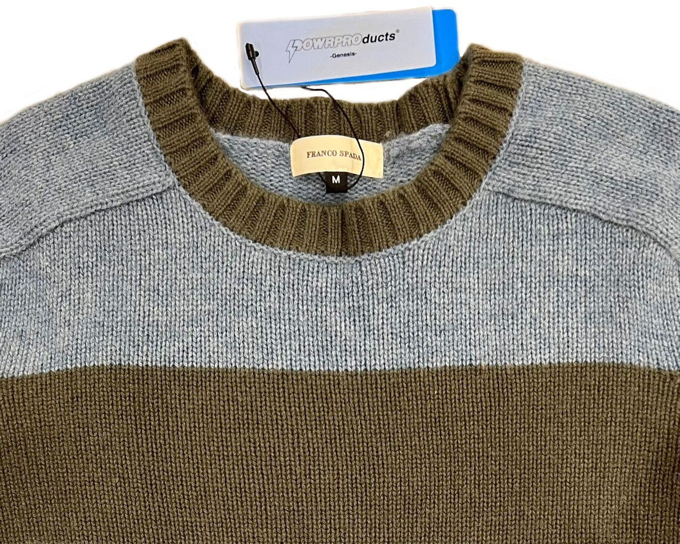 【SALE】　　 Franco Spada ( フランコスパダ )   〈手洗い可能〉【TALMUS branch】カシミヤ100%ローゲージボーダーニット