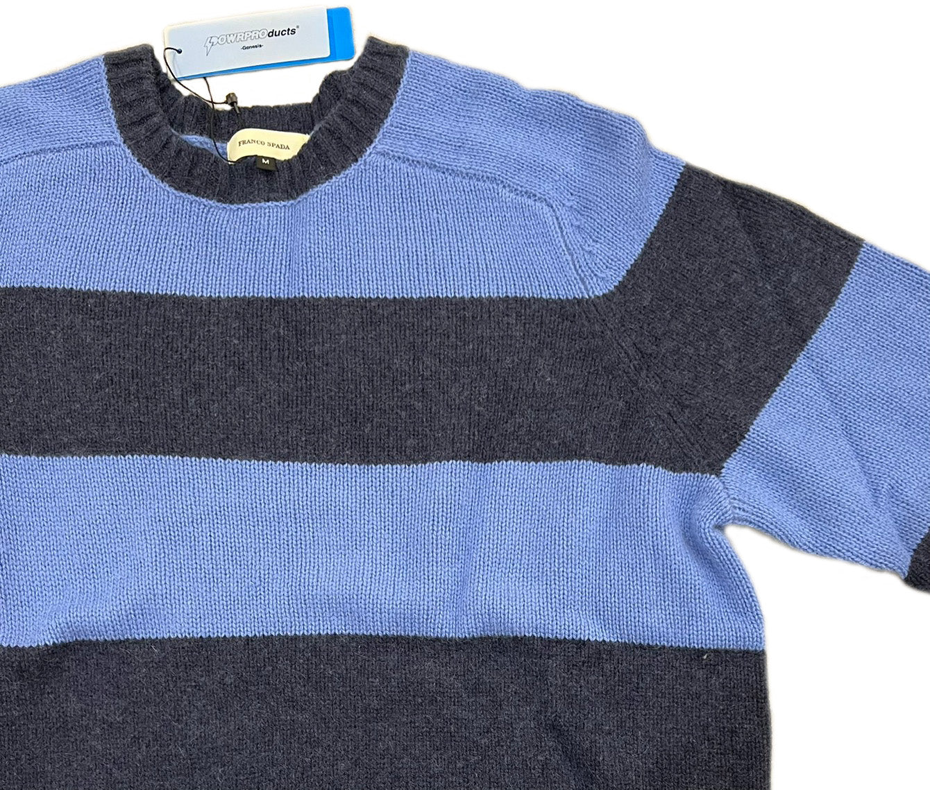 【SALE】　　 Franco Spada ( フランコスパダ )   〈手洗い可能〉【TALMUS branch】カシミヤ100%ローゲージボーダーニット
