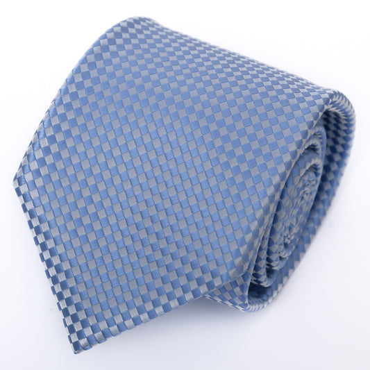Franco Spada ( フランコスパダ ) NEW SOLID COLOR FORMAL TIE ( 大バスケット無地 )：ロイヤルスカイブルー