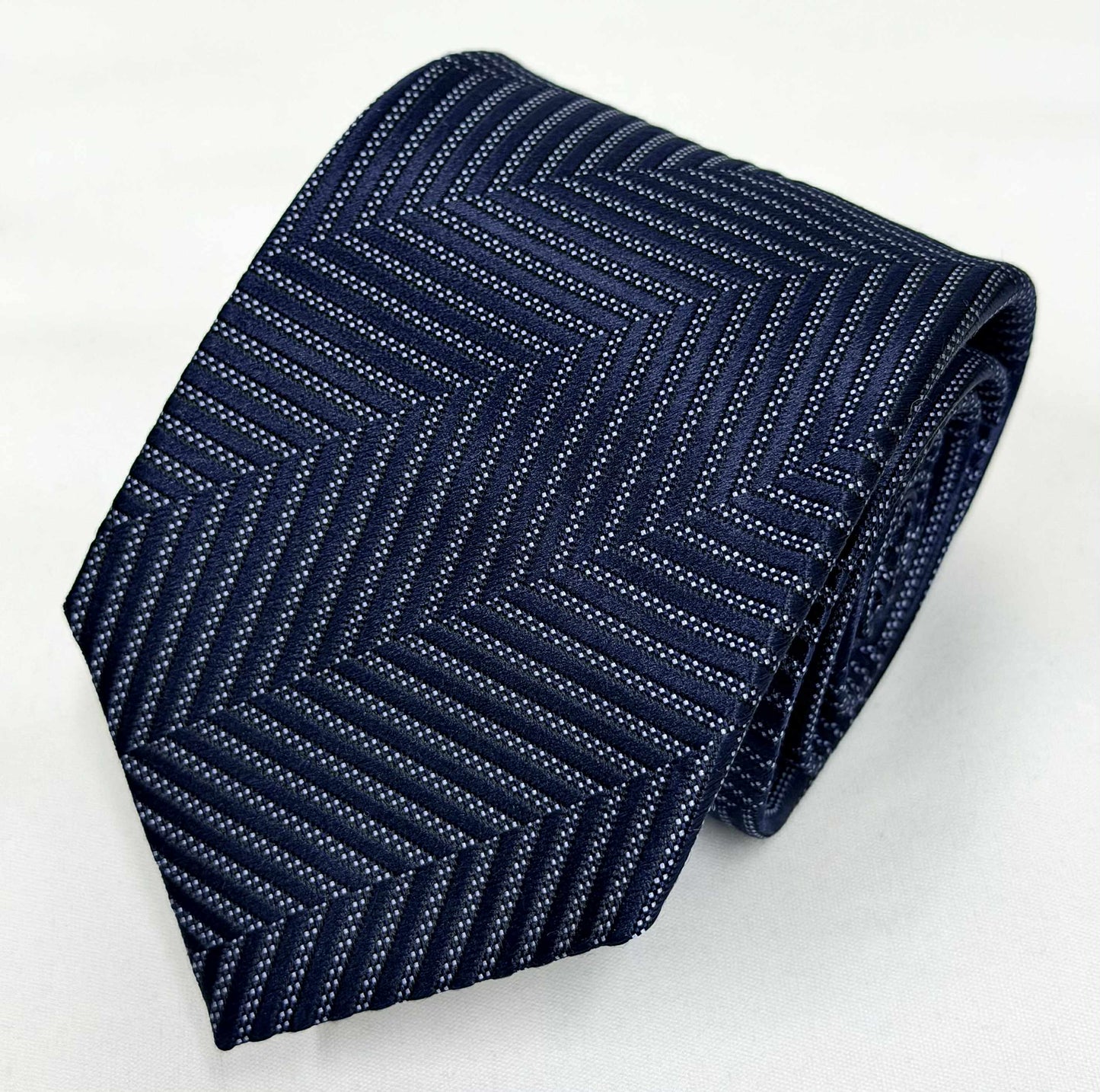 ［SALE ］ Franco Spada ( フランコスパダ )ヘリンボーンストライプ ネイビー