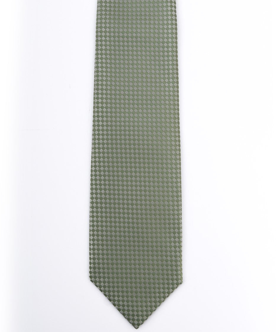 Franco Spada ( フランコスパダ) NEW SOLID COLOR FORMAL TIE( 大バスケット無地 )：ロイヤルライトモスグリーン