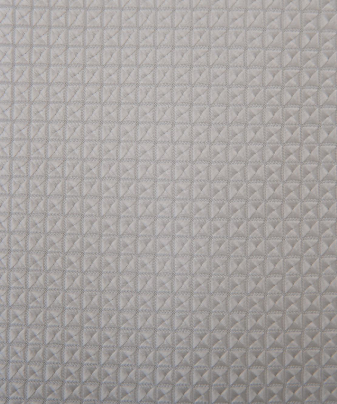 Franco Spada ( フランコスパダ ) マイクロスクエア無地フォーマルネクタイ：シルバー