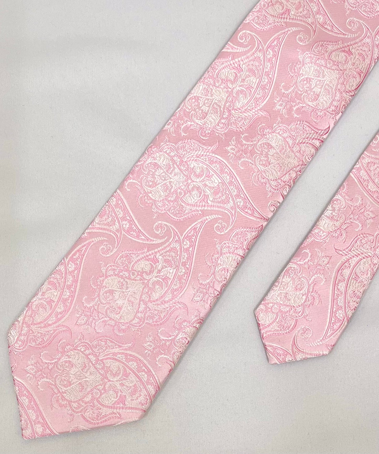 Franco Spada ( フランコスパダ )  NEW FORMALペーズリージャガードネクタイ：ピンク