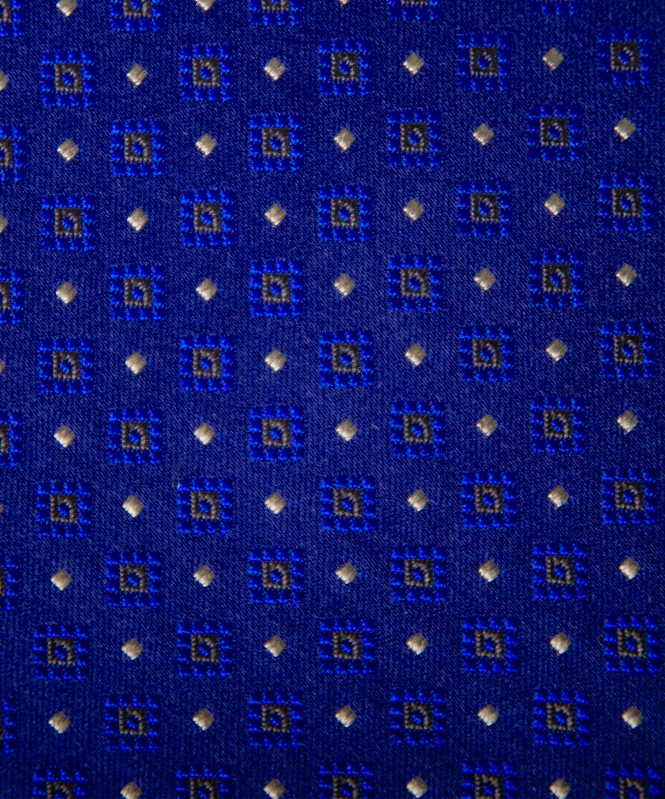 Franco Spada ( フランコスパダ ) フレンチクラシック小紋柄ネクタイ：ネイビー