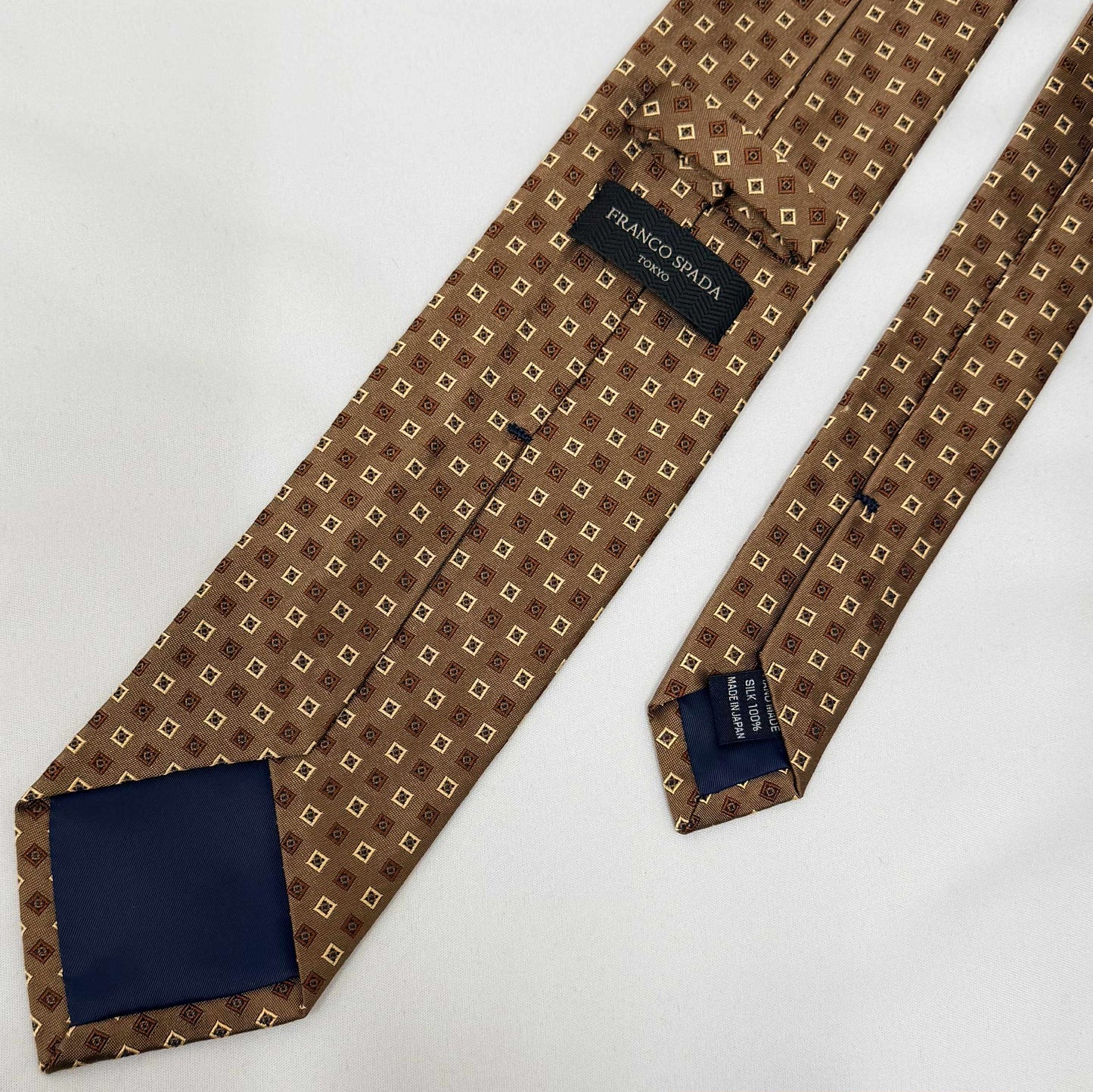 ［SALE ］ Franco Spada ( フランコスパダ )小紋柄A ゴールド