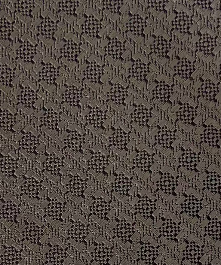 Franco Spada ( フランコスパダ )  ヴィンテージ調ジオメトリックソリッドネクタイ： サンドベージュ