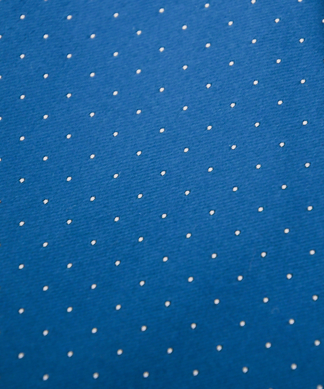 Franco Spada ( フランコスパダ )  ベーシックサテンピンドットネクタイ：フォレストブルー×ホワイト