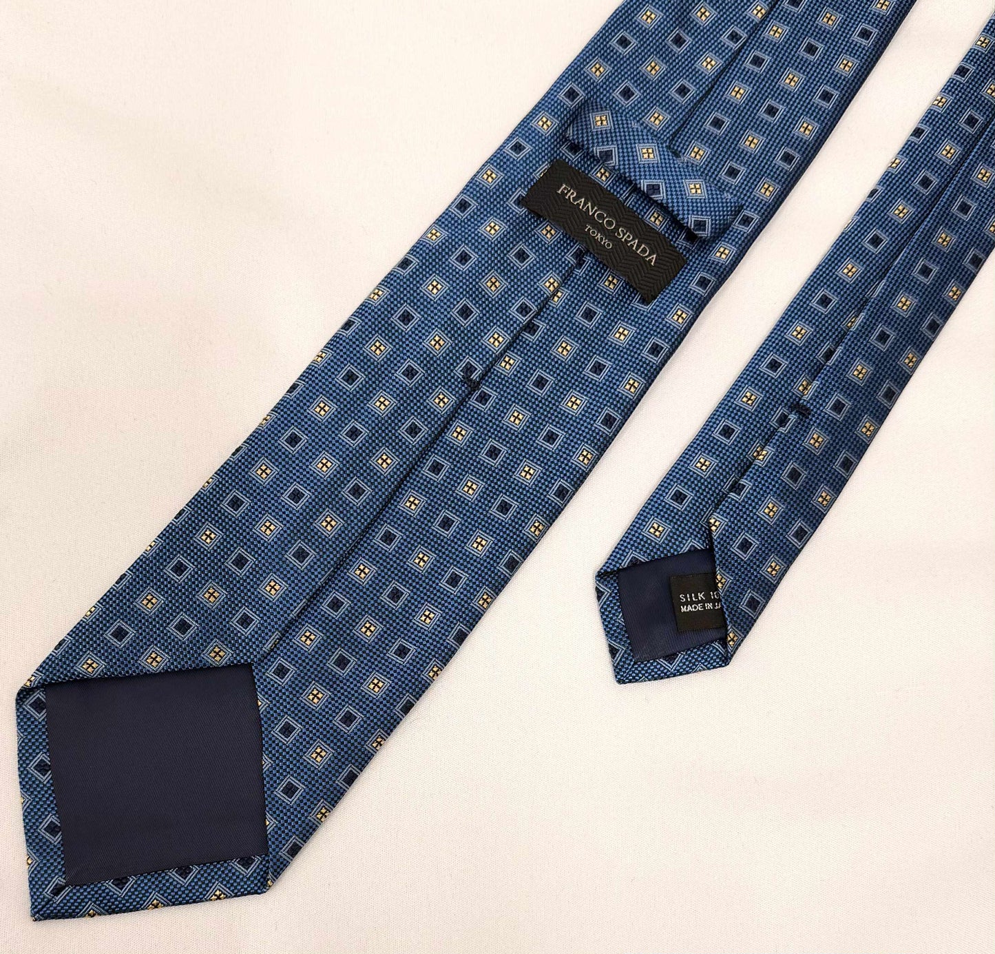 ［SALE ］ Franco Spada ( フランコスパダ )小紋柄 K Dブルー