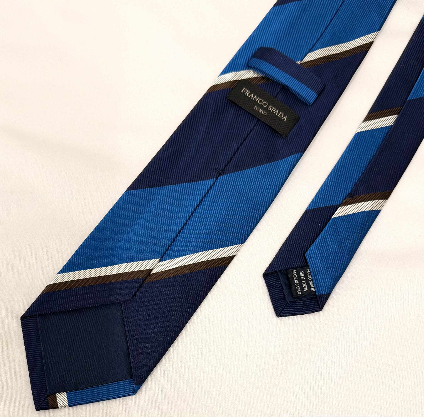 ［SALE ］ Franco Spada ( フランコスパダ )ストライプ E ネイビー×ブルー