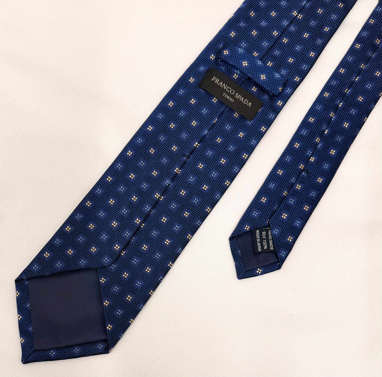 ［SALE ］ Franco Spada ( フランコスパダ )小紋柄 K ネイビー