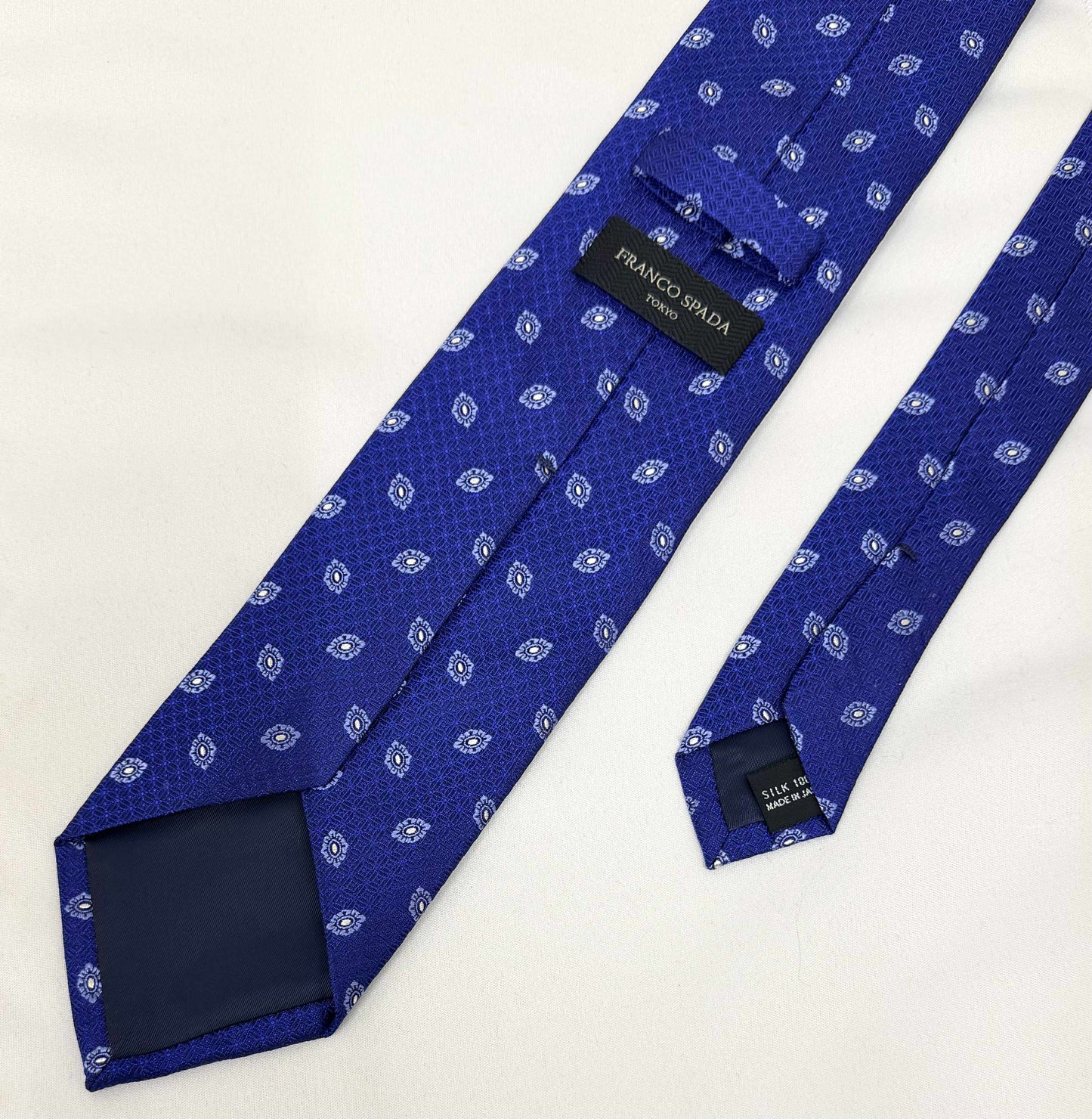 ［SALE ］ Franco Spada (フランコスパダ ) 小紋柄 B ロイヤルダークブルー