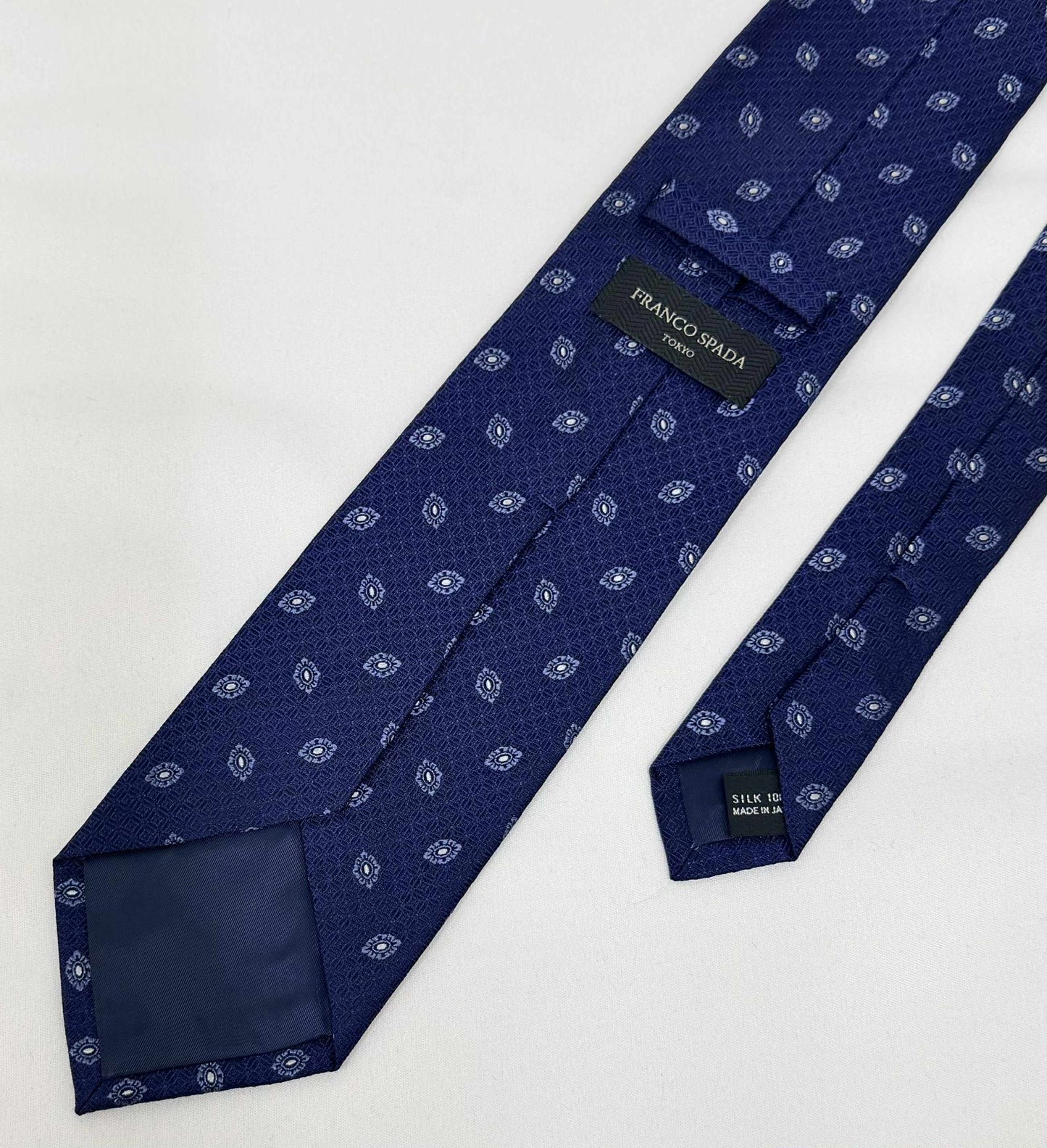 ［SALE ］ Franco Spada ( フランコスパダ ) 小紋柄 B ミッドナイトネイビー