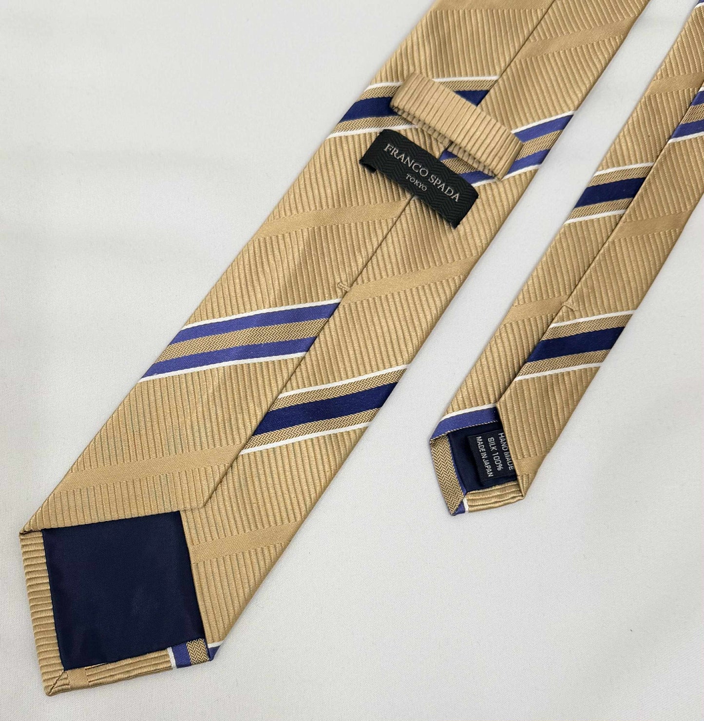 ［SALE ］ Franco Spada ( フランコスパダ )ストライプ A クリームイエロー