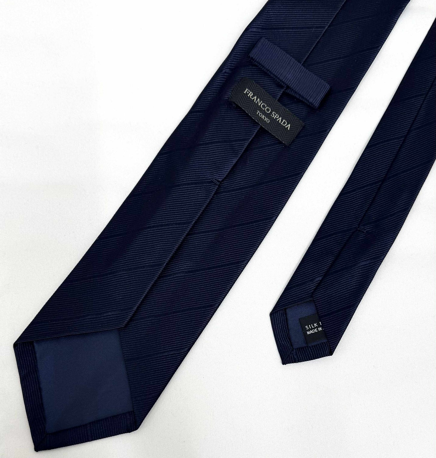 ［SALE ］ Franco Spada ( フランコスパダ )ストライプ無地 ミッドナイトネイビー