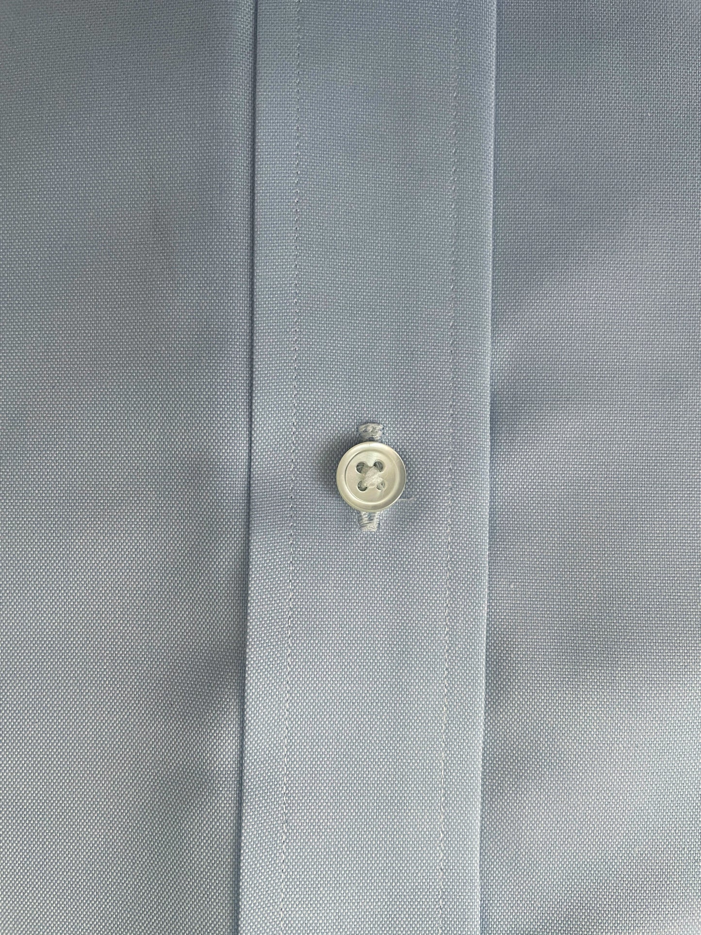 Franco Spada ( フランコスパダ ) 播州織  オックスフォード ボタンシャツシャツ　ブルー