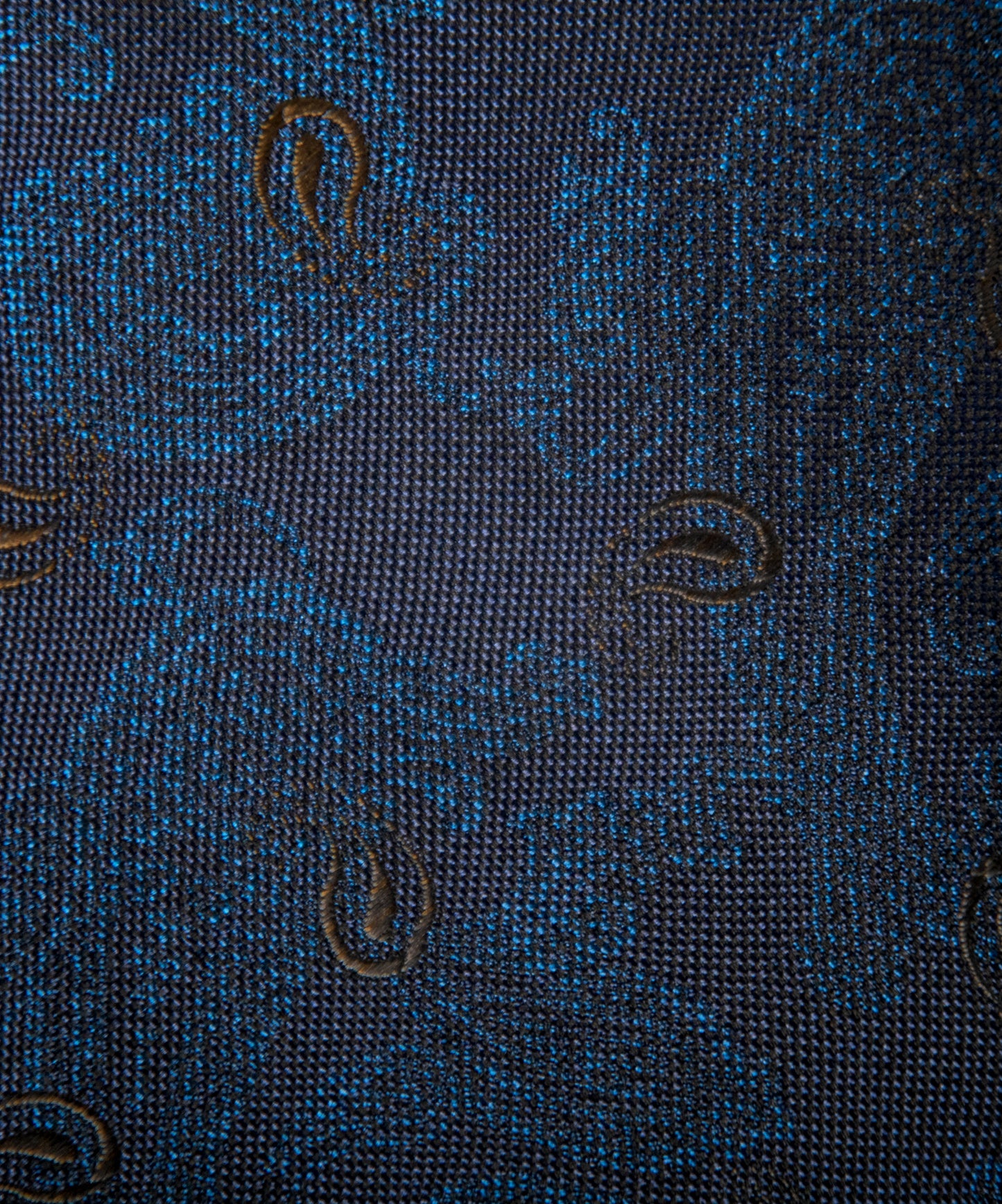 Franco Spada ( フランコスパダ ) 12色パネルグラデーションジャガードネクタイ：ネイビー×ブルー