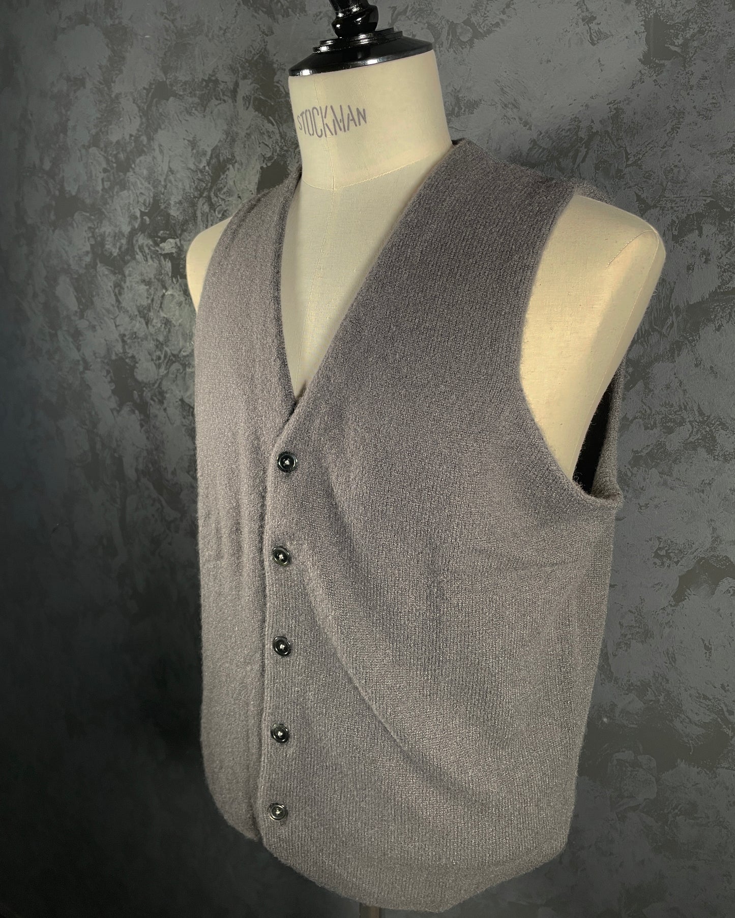 【SALE】　　 Franco Spada ( フランコスパダ )   〈手洗い可能〉【TALMUS branch】カシミヤ100%ニット前開きベスト