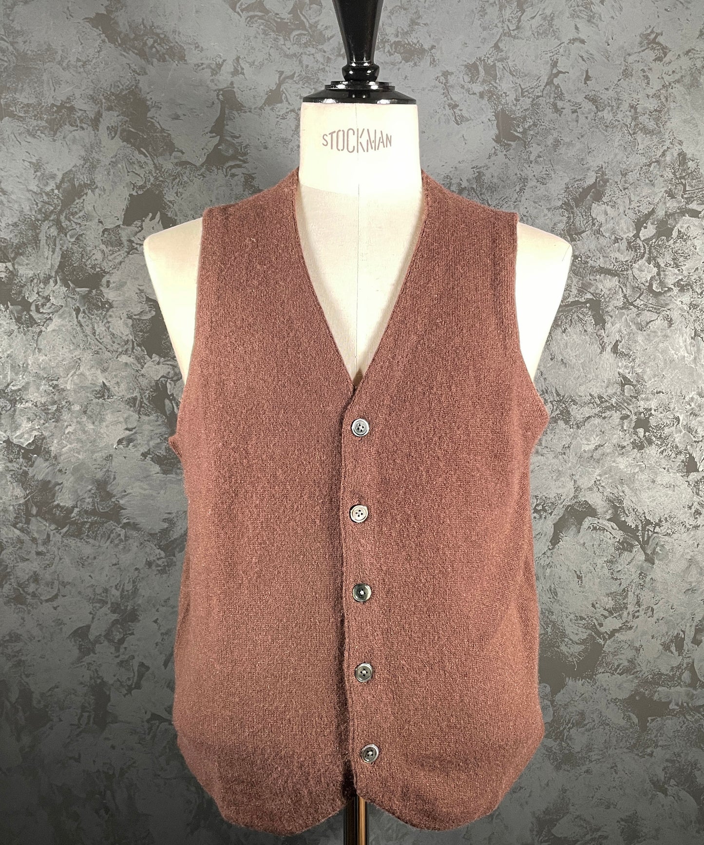 【SALE】　　 Franco Spada ( フランコスパダ )   〈手洗い可能〉【TALMUS branch】カシミヤ100%ニット前開きベスト