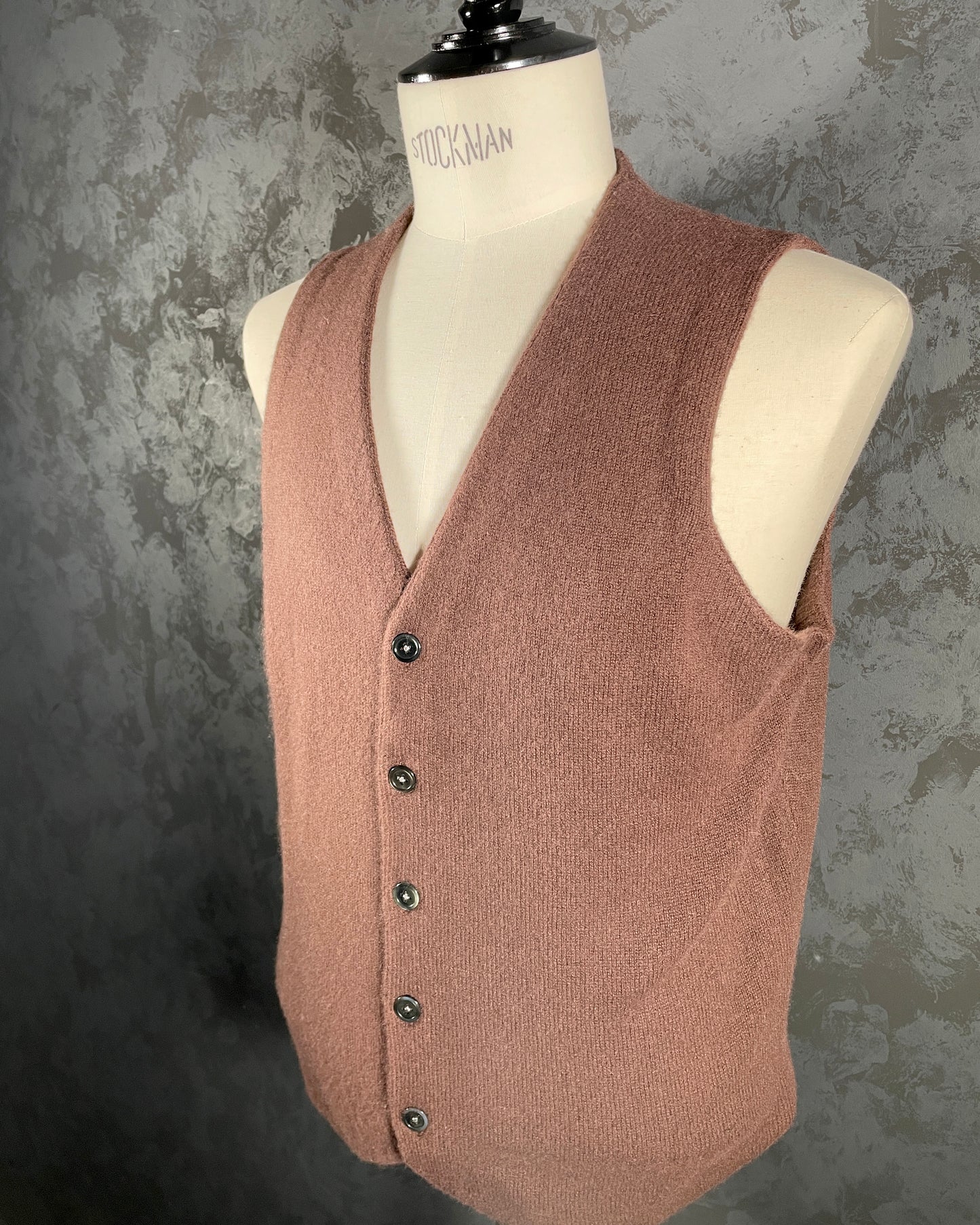 【SALE】　　 Franco Spada ( フランコスパダ )   〈手洗い可能〉【TALMUS branch】カシミヤ100%ニット前開きベスト