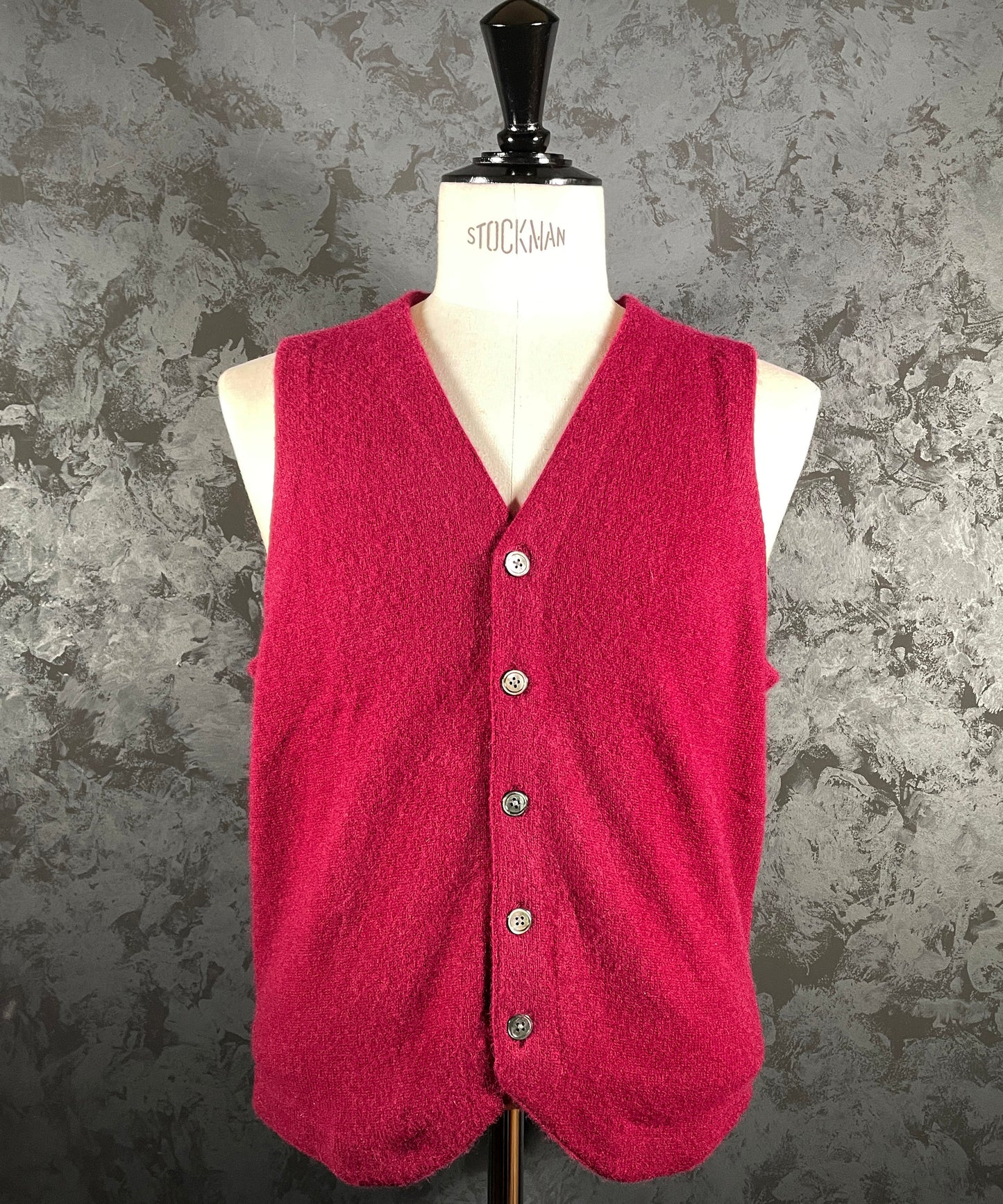 【SALE】　　 Franco Spada ( フランコスパダ )   〈手洗い可能〉【TALMUS branch】カシミヤ100%ニット前開きベスト