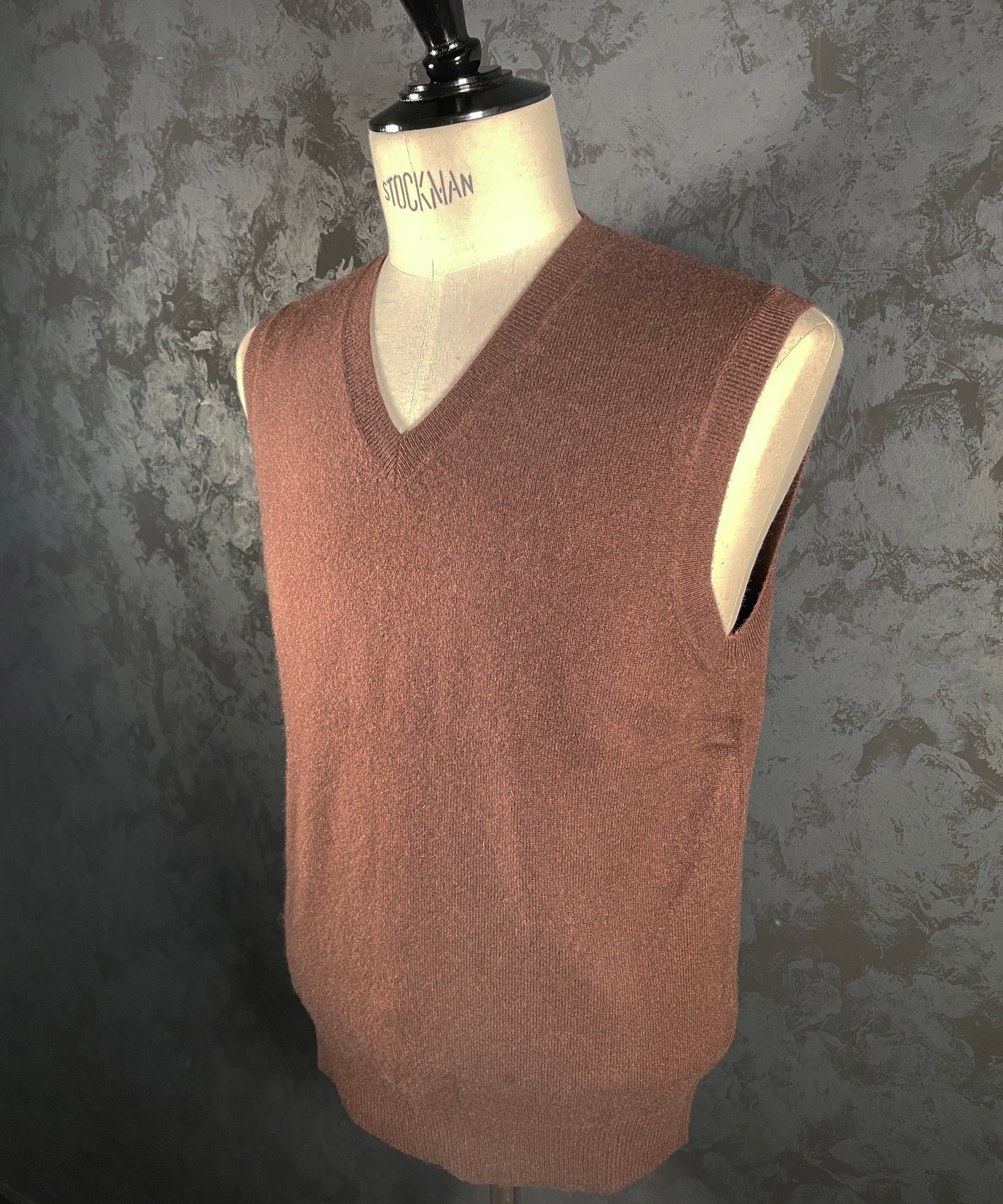 【SALE】　　 Franco Spada ( フランコスパダ )   〈手洗い可能〉【TALMUS branch】カシミヤ100%ニットベスト