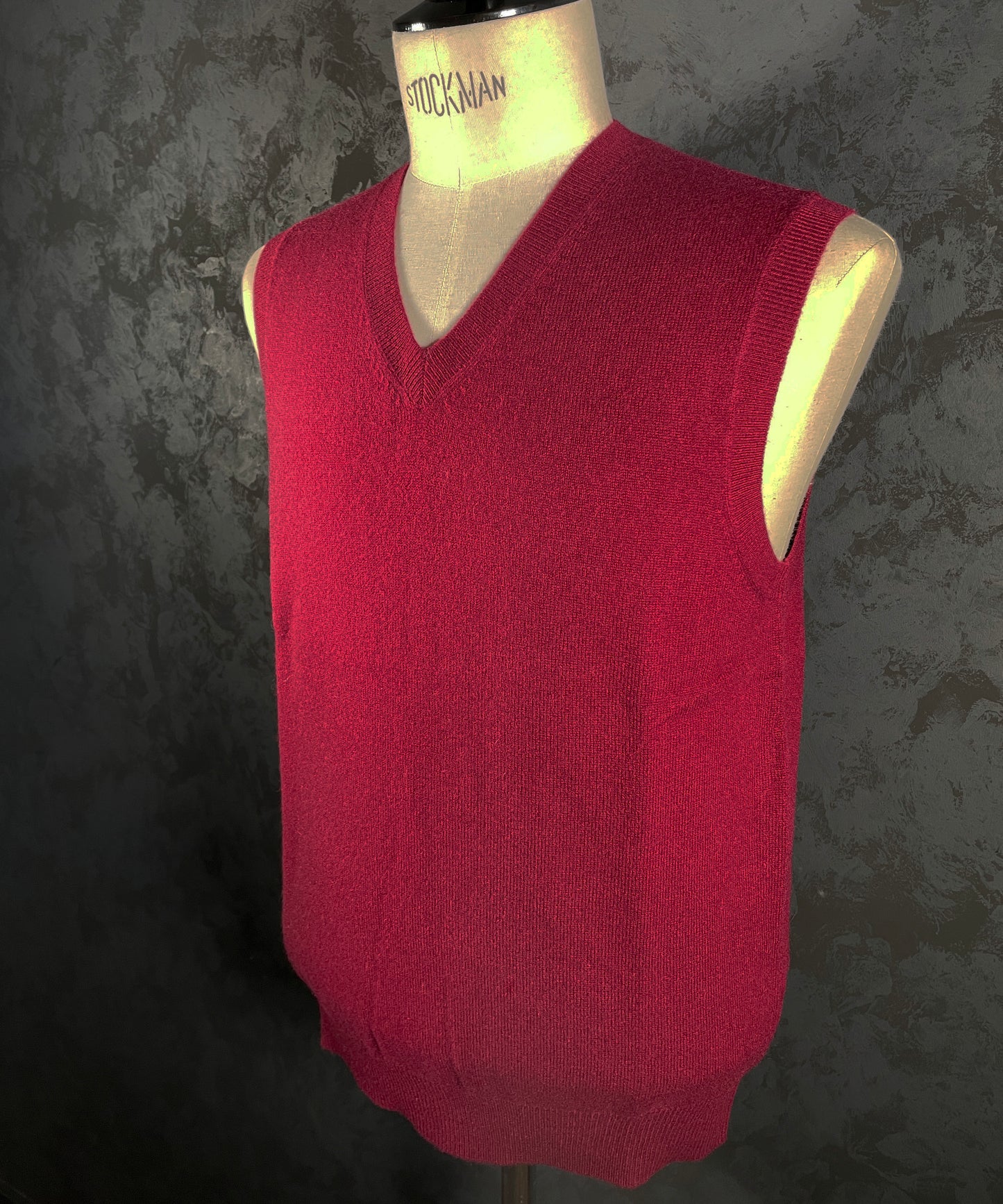 【SALE】　　 Franco Spada ( フランコスパダ )   〈手洗い可能〉【TALMUS branch】カシミヤ100%ニットベスト