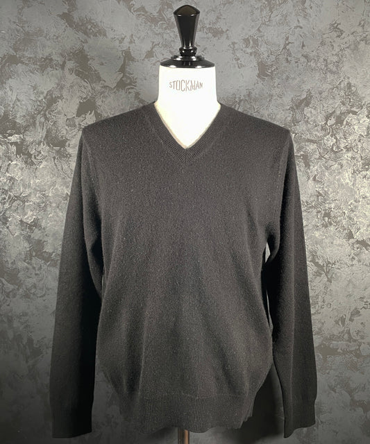 【SALE】　　 Franco Spada ( フランコスパダ )   〈手洗い可能〉【TALMUS branch】カシミヤ100%Vネックニット