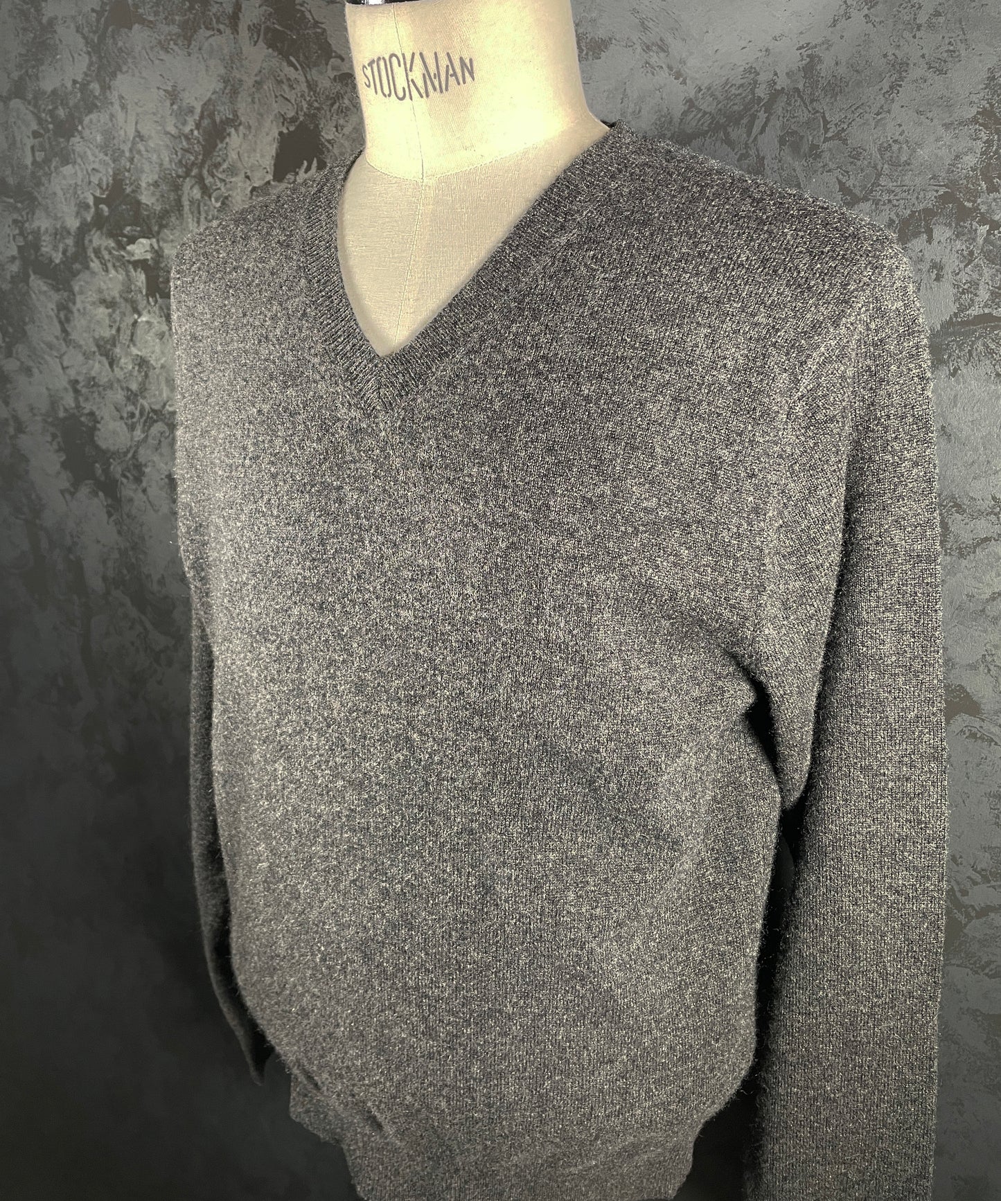 【SALE】　　 Franco Spada ( フランコスパダ )   〈手洗い可能〉【TALMUS branch】カシミヤ100%Vネックニット