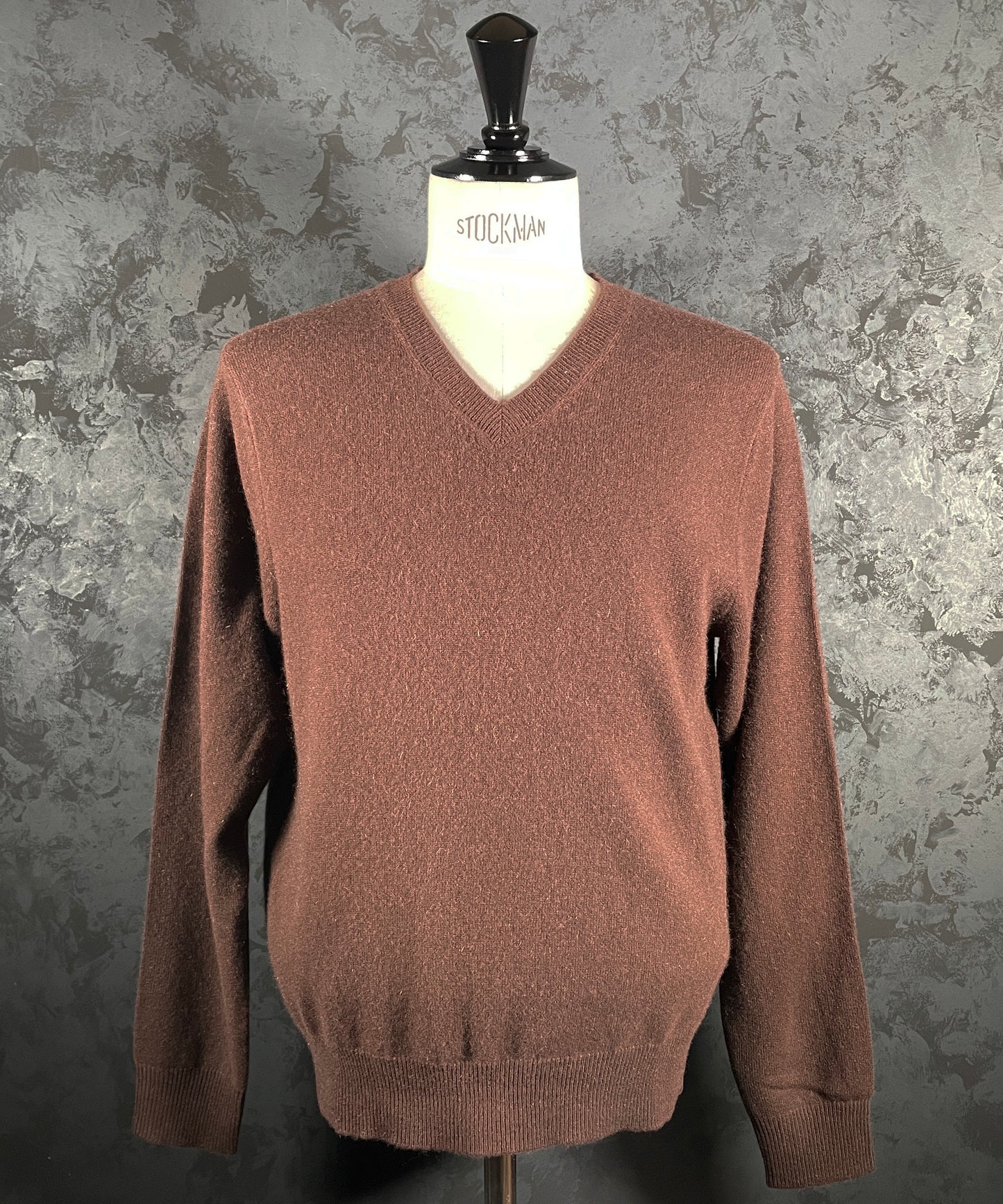 【SALE】　　 Franco Spada ( フランコスパダ )   〈手洗い可能〉【TALMUS branch】カシミヤ100%Vネックニット