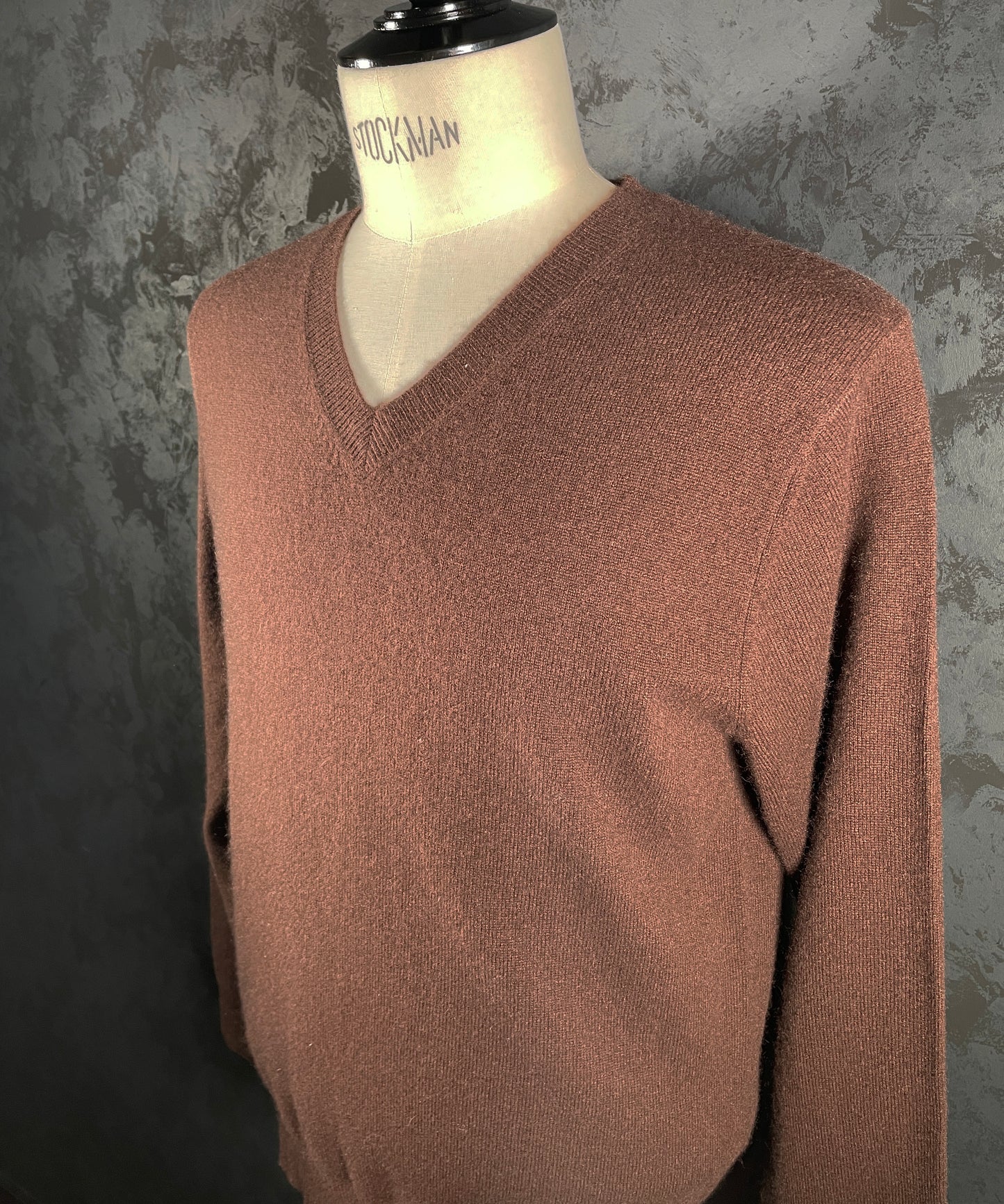 【SALE】　　 Franco Spada ( フランコスパダ )   〈手洗い可能〉【TALMUS branch】カシミヤ100%Vネックニット