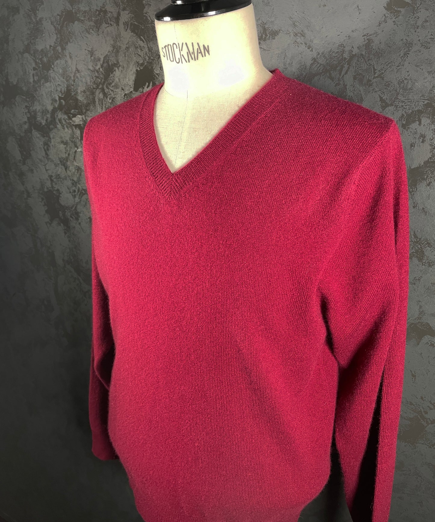 【SALE】　　 Franco Spada ( フランコスパダ )   〈手洗い可能〉【TALMUS branch】カシミヤ100%Vネックニット