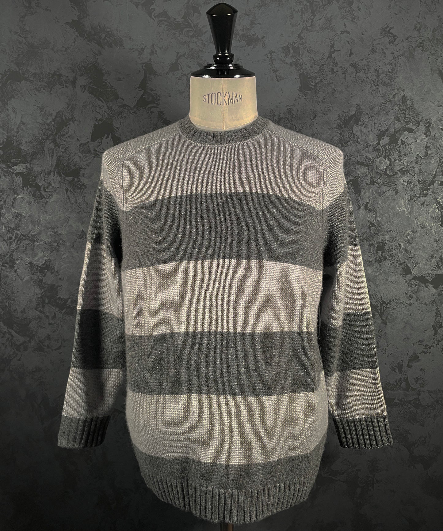 【SALE】　　 Franco Spada ( フランコスパダ )   〈手洗い可能〉【TALMUS branch】カシミヤ100%ローゲージボーダーニット